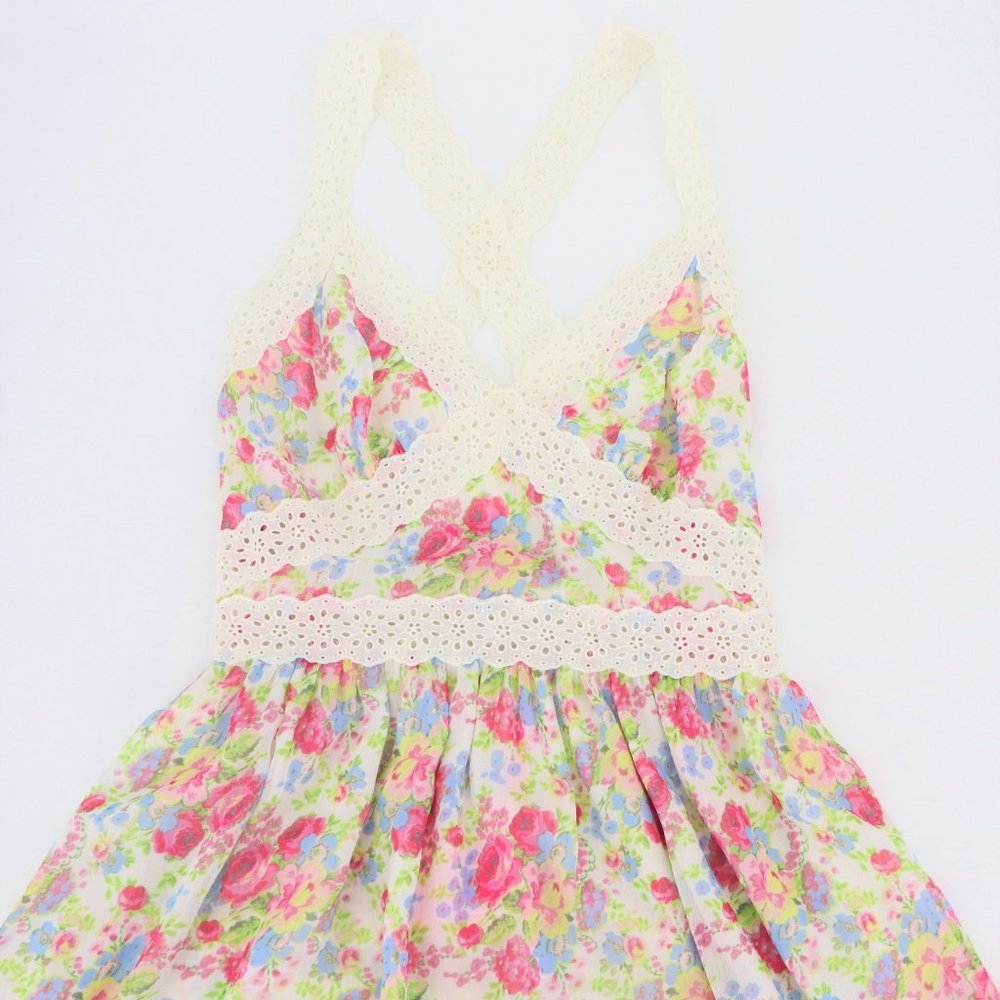SOLD - NWT Betsey Johnson Floral Mini Dress - Picture 2 of 14